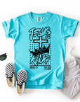 Jesus Is King – Youth Christian T-Shirt with Crown & Cross