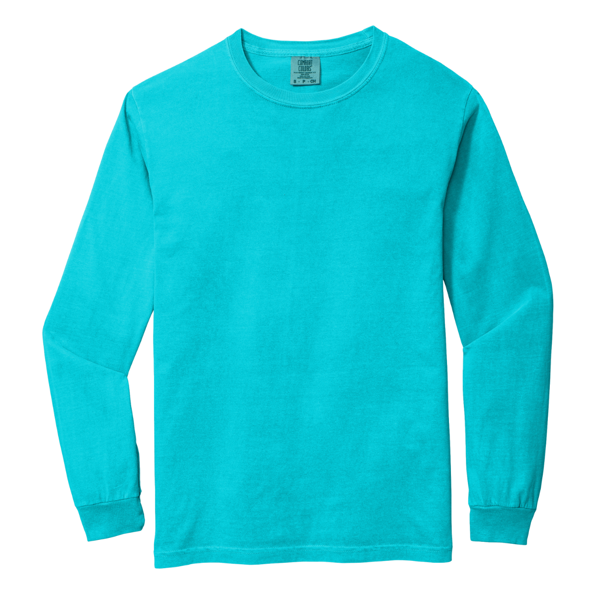 C6014 Comfort Colors Heavyweight Long-Sleeve T-Shirt – Garment-Dyed Custom Print Tee