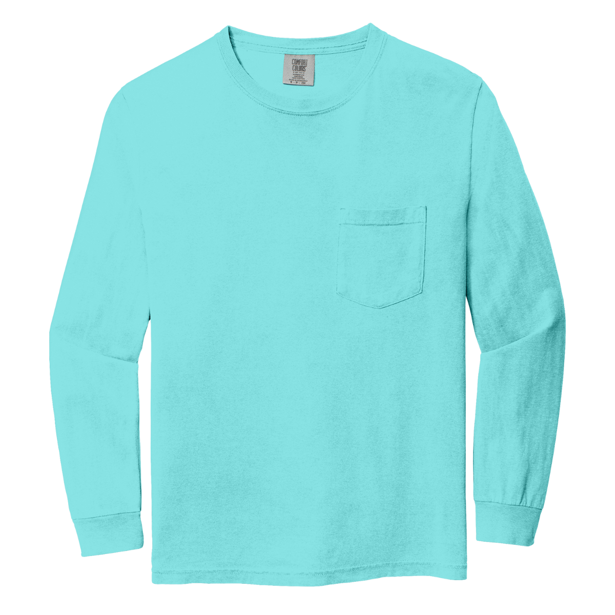C4410 Comfort Colors® Custom Long-Sleeve Pocket Tee
