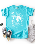 Go Make Disciples of All Nations – Youth Christian T-Shirt (Matthew 28:19)