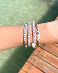 Jesus Saves Bracelet Christian Letter Bead Bracelet Faith Jewelry