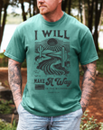 “I Will Make a Way in the Wilderness” – Isaiah 43:19 Men’s Christian T-Shirt