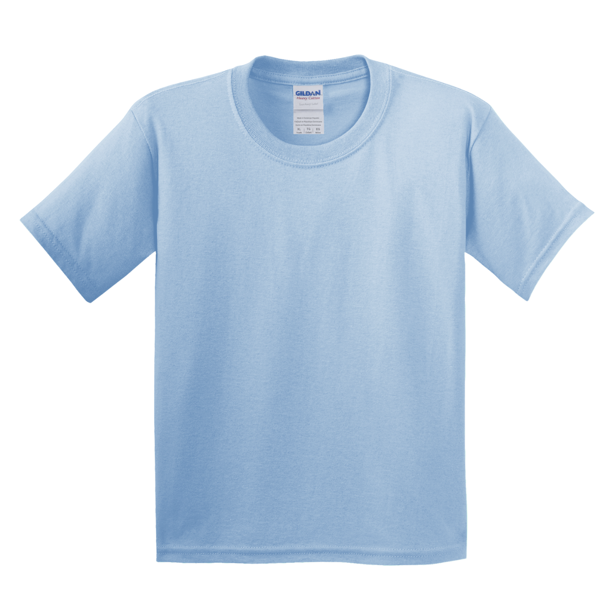 G500B Gildan Youth Heavy Cotton™ T-Shirt – Custom Print Blank Tee for Kids