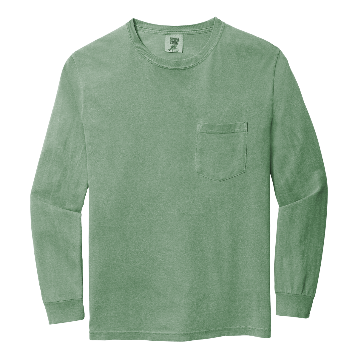 C4410 Comfort Colors® Custom Long-Sleeve Pocket Tee