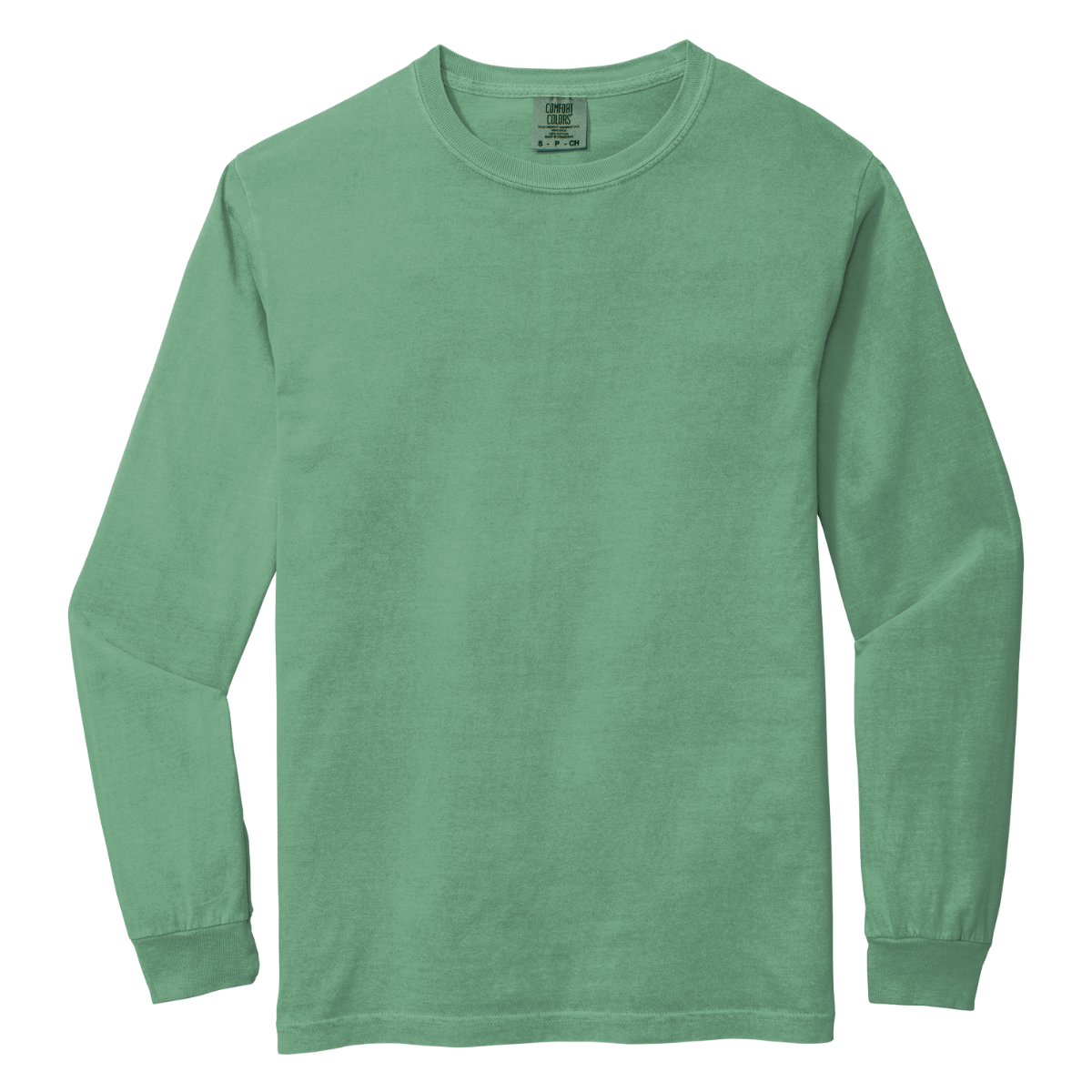 C6014 Comfort Colors Heavyweight Long-Sleeve T-Shirt – Garment-Dyed Custom Print Tee