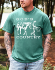 God’s Country Horse Tee – Men’s Christian Western T-Shirt