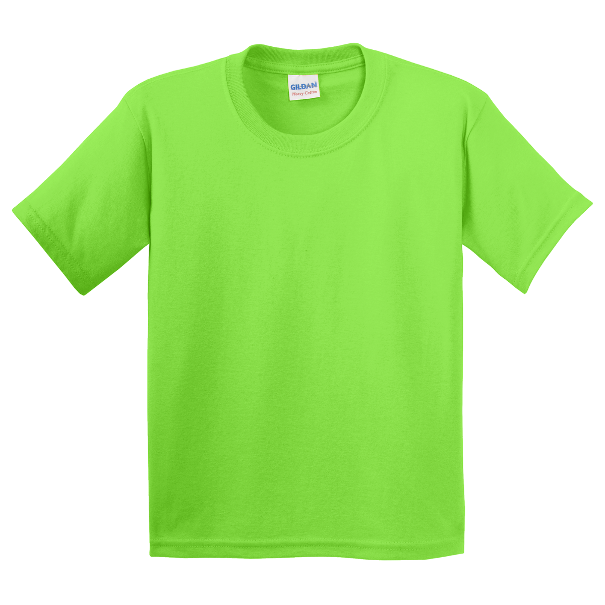 G500B Gildan Youth Heavy Cotton™ T-Shirt – Custom Print Blank Tee for Kids