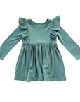 Long Sleeve Ruffle Dress