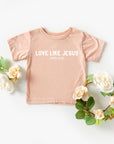 Love Like Jesus Christian Kids Shirt Baby Toddler Youth Tee