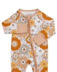 Bamboo Zip Romper | Petal Pop
