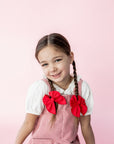 Red | Petite Party Bow