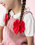 Red | Petite Party Bow