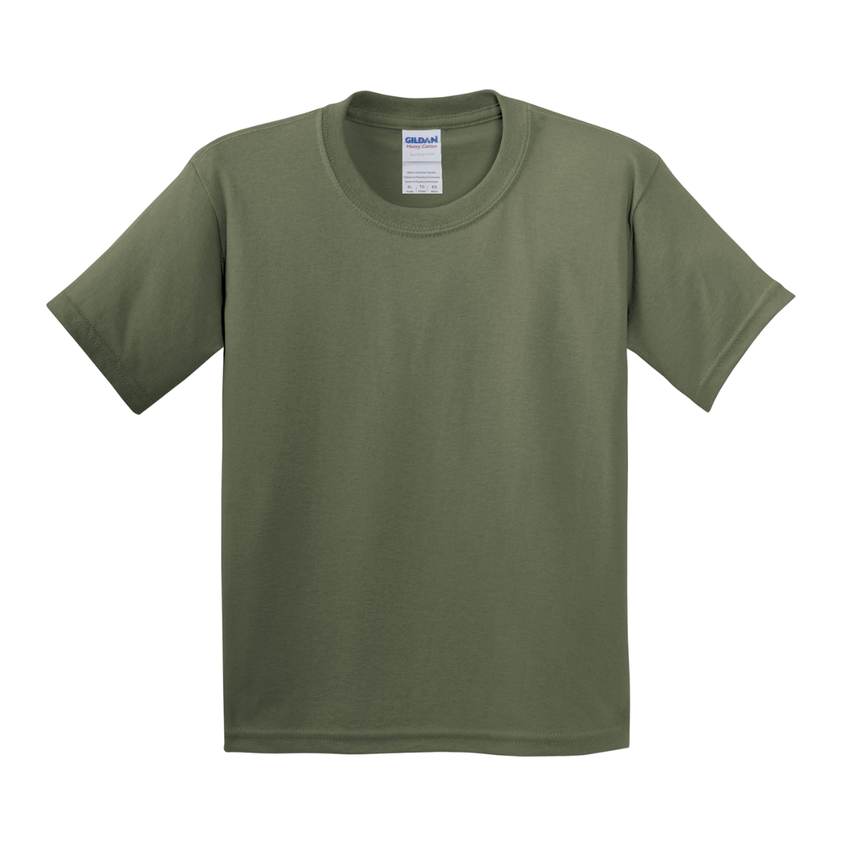 G500B Gildan Youth Heavy Cotton™ T-Shirt – Custom Print Blank Tee for Kids