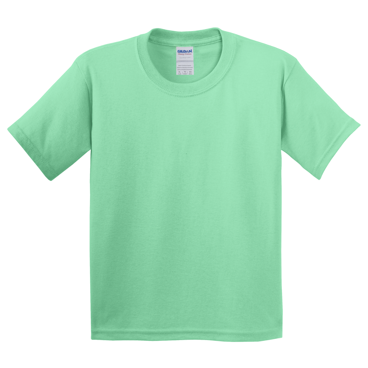 G500B Gildan Youth Heavy Cotton™ T-Shirt – Custom Print Blank Tee for Kids