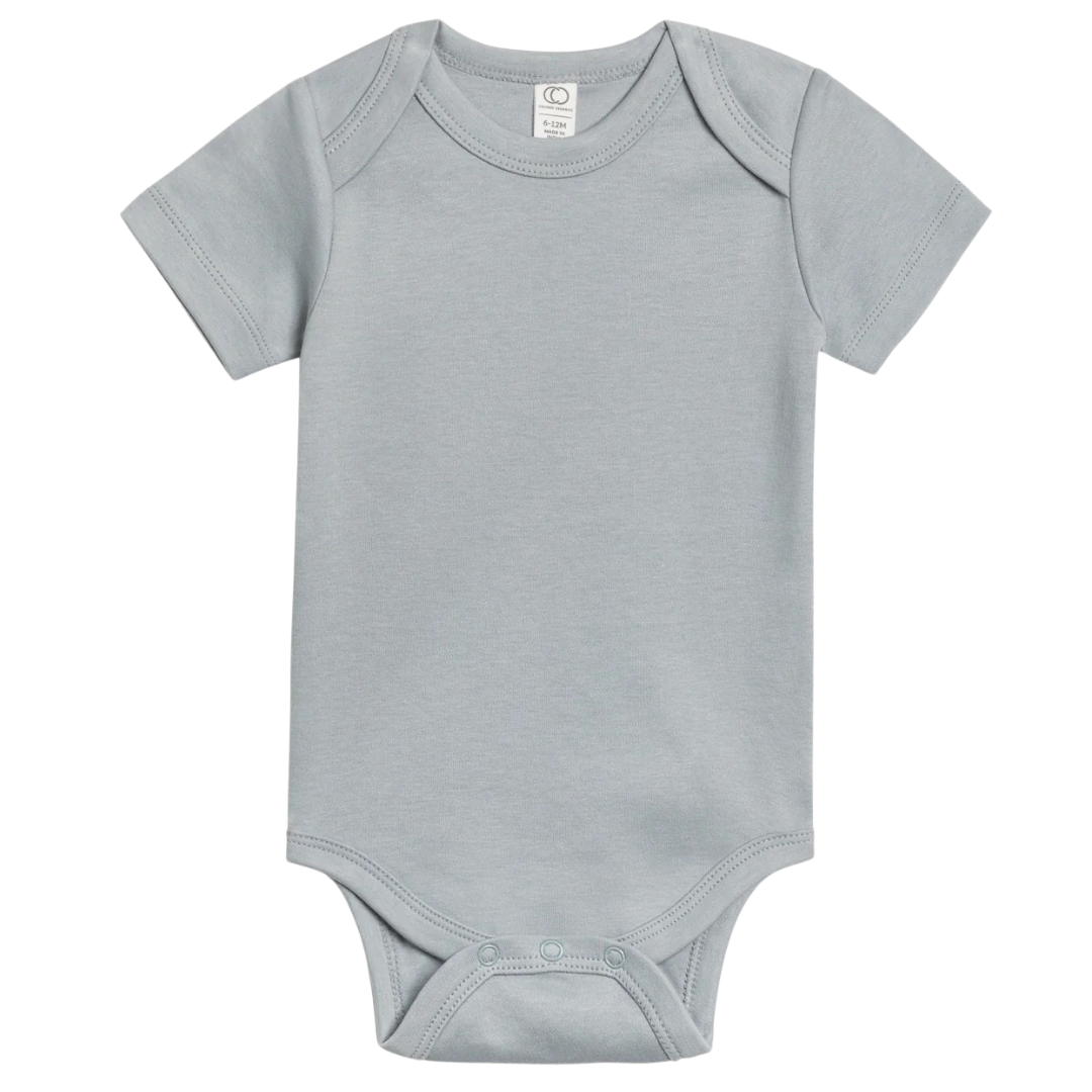 Colored Organics® Baby Bodysuit – GOTS Certified Organic Cotton | Custom Blank for Printing