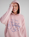 More Than Sunday Zephyr Pink Hoodie