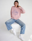 More Than Sunday Zephyr Pink Hoodie