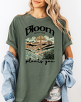 Bloom Where God Plants You – Women’s Christian T-Shirt
