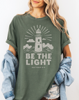 Be the Light – Matthew 5:14 Women’s Christian T-Shirt