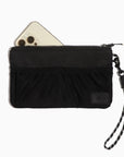 Jet Motion Wristlet Pouch
