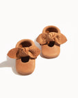 Newborn Zion Knotted Bow Baby Shoe