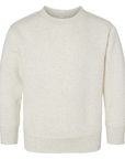 3317 Rabbit Skins® Custom Toddler Fleece Crewneck Sweatshirt | Soft Cotton-Blend Pullover