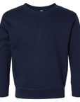 3317 Rabbit Skins® Custom Toddler Fleece Crewneck Sweatshirt | Soft Cotton-Blend Pullover