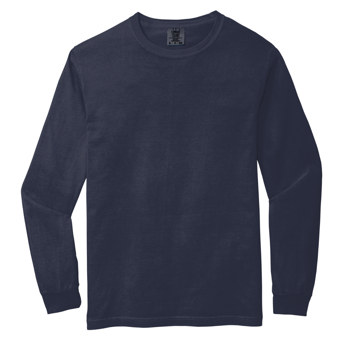 C6014 Comfort Colors Heavyweight Long-Sleeve T-Shirt – Garment-Dyed Custom Print Tee