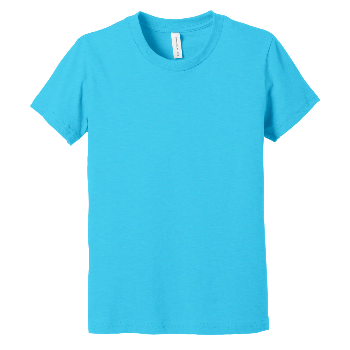 3001YCV Bella + Canvas Youth CVC Jersey T-Shirt – Custom Print Blank for Kids