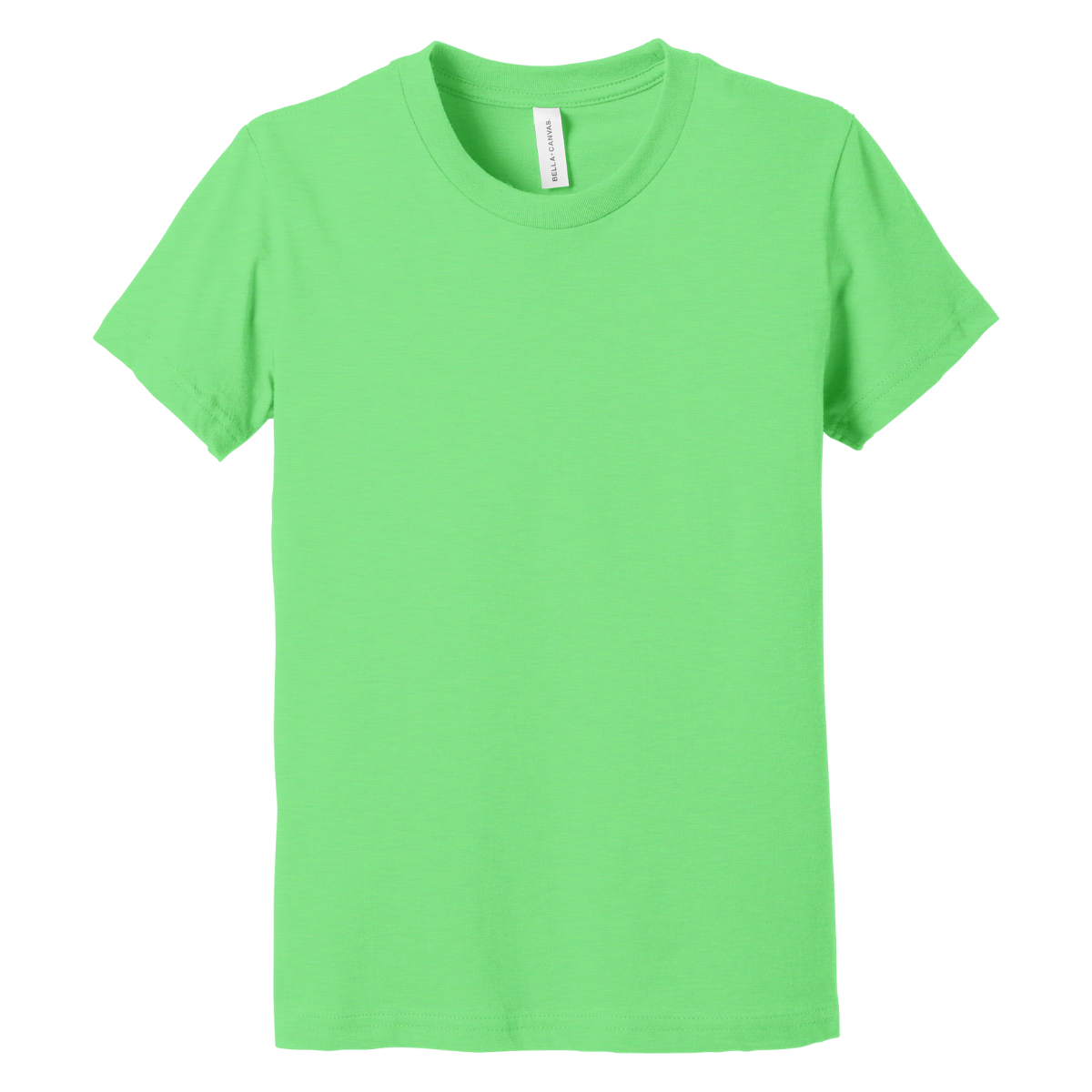 3001YCV Bella + Canvas Youth CVC Jersey T-Shirt – Custom Print Blank for Kids