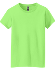 G500L Gildan Ladies' Heavy Cotton™ T-Shirt – Custom Print Fitted Tee for Women