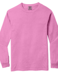 C6014 Comfort Colors Heavyweight Long-Sleeve T-Shirt – Garment-Dyed Custom Print Tee