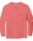 C4410 Comfort Colors® Custom Long-Sleeve Pocket Tee
