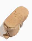 Newborn Weathered Brown Chelsea Boot Baby Shoe