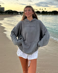 Not Sorry Jesus Is King Spire Grey Hoodie
