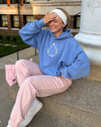 Not of This World Provence Blue Hoodie
