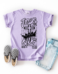Jesus Is King – Youth Christian T-Shirt with Crown & Cross