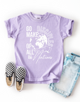 Go Make Disciples of All Nations – Youth Christian T-Shirt (Matthew 28:19)