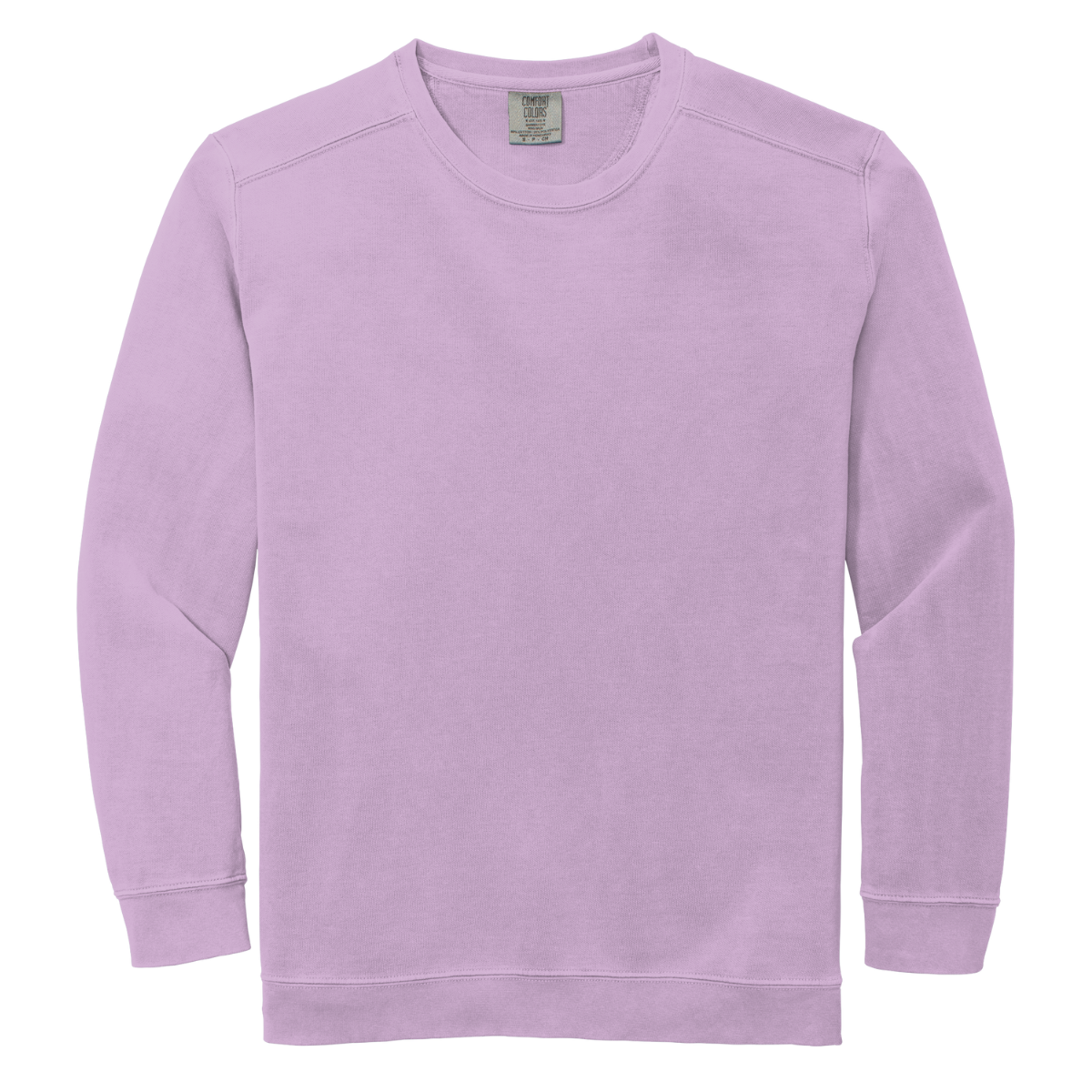 1566 Comfort Colors Adult Crewneck Sweatshirt – Garment-Dyed Custom Print Pullover
