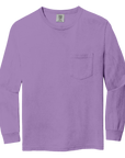C4410 Comfort Colors® Custom Long-Sleeve Pocket Tee