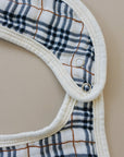 Vintage Plaid Classic Muslin Bib