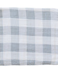Coastal Plaid Muslin Burp Cloth