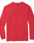 C6014 Comfort Colors Heavyweight Long-Sleeve T-Shirt – Garment-Dyed Custom Print Tee