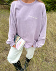 Peace of God Vintage Orchid Crewneck Sweatshirt