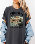 Bloom Where God Plants You – Women’s Christian T-Shirt
