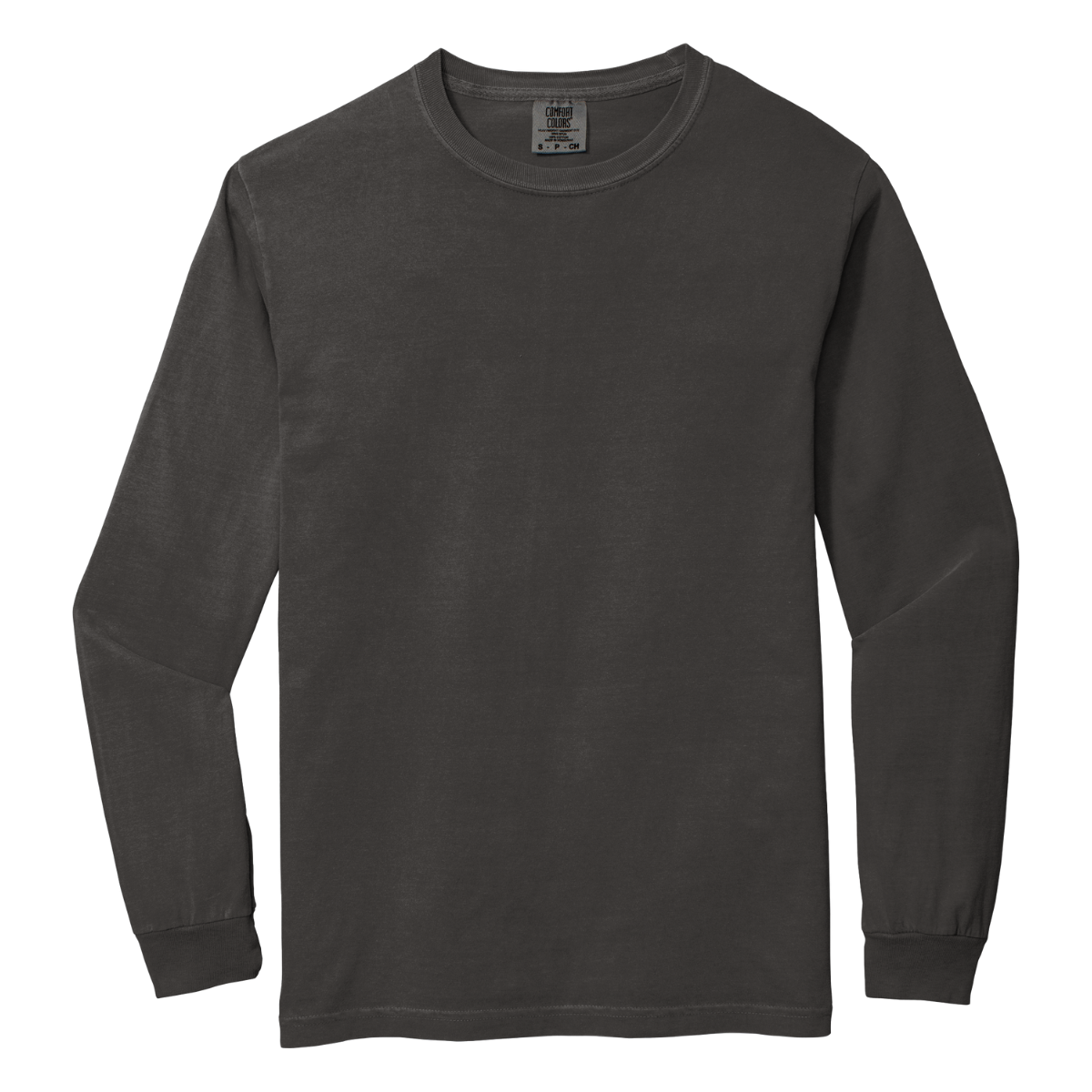C6014 Comfort Colors Heavyweight Long-Sleeve T-Shirt – Garment-Dyed Custom Print Tee