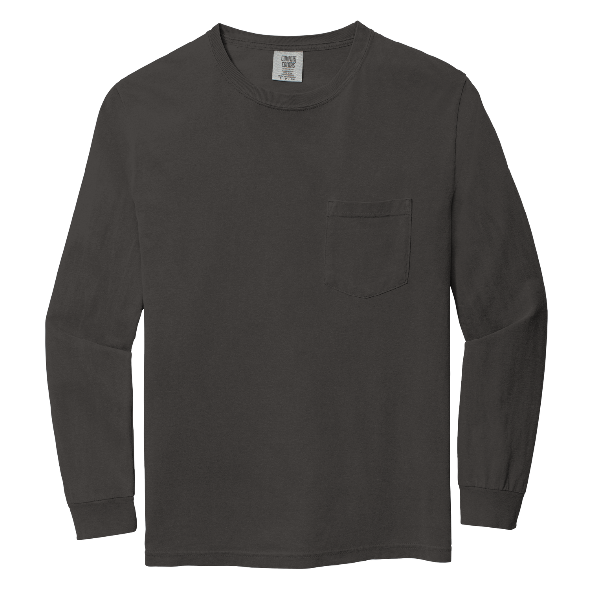 C4410 Comfort Colors® Custom Long-Sleeve Pocket Tee
