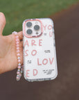 You Are So Loved iPhone Case Christian Scripture Phone Case
