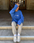 Pray for Los Angeles Blue Long Sleeve Heavyweight Tee