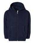 3346 Rabbit Skins Custom Toddler Full Zip Fleece Hoodie | Custom Toddler Zip Up Hoodie